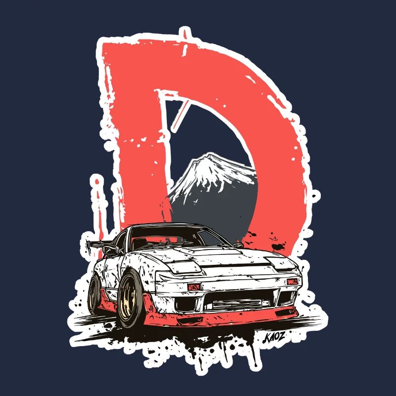 D Drift Mount Fuji Autografik