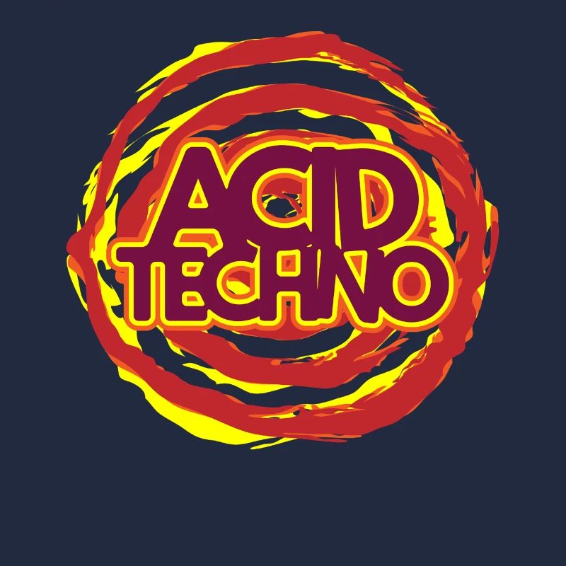 Acid Techno Neon-Logo