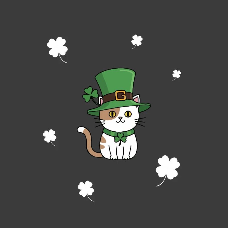 St. Patrick's Day Katze
