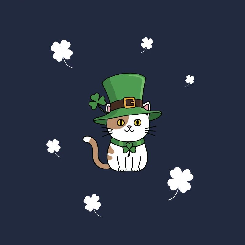 Chat de la Saint-Patrick