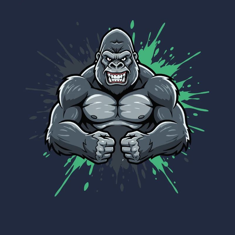 Gorilla Kraft Comic Smash