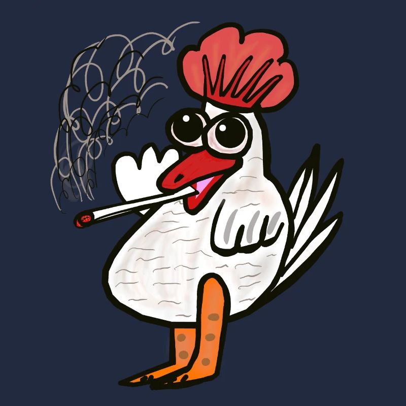 Funny funny funny chicken stoner