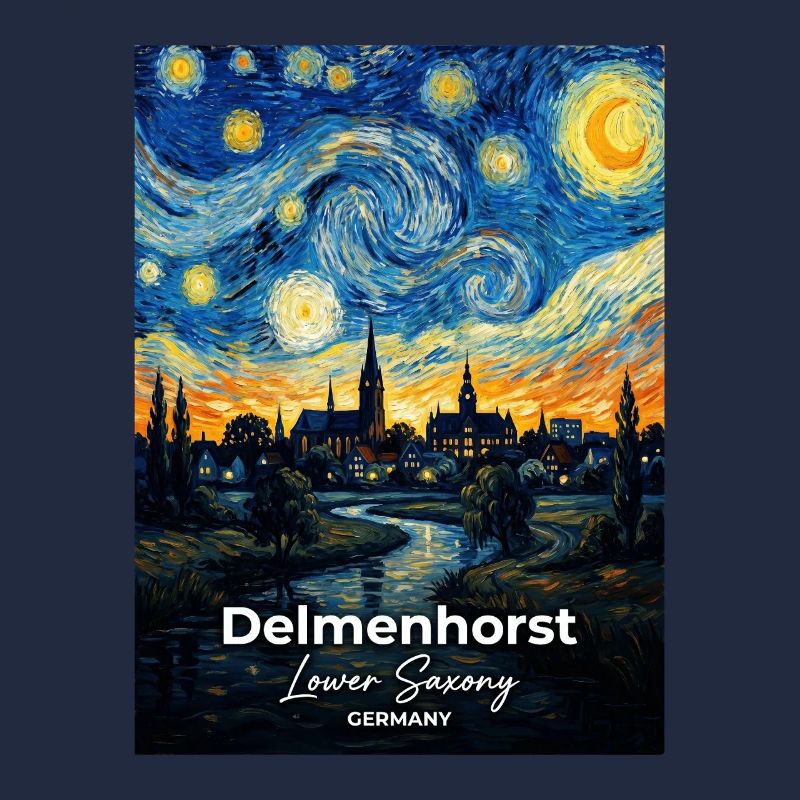 Delmenhorst Germany Starry Night