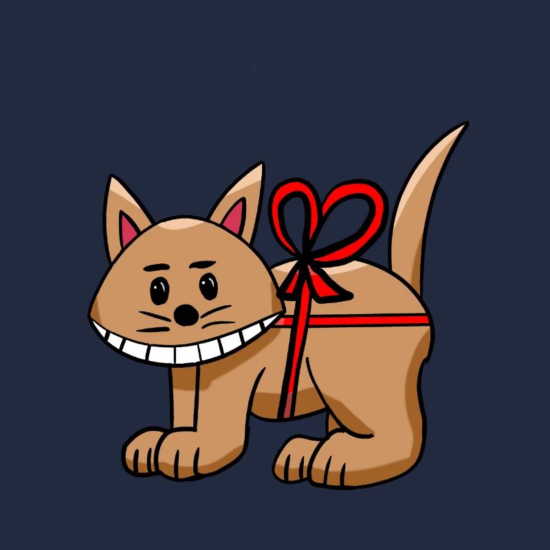 Chat drôle d’anniversaire Enfant chat