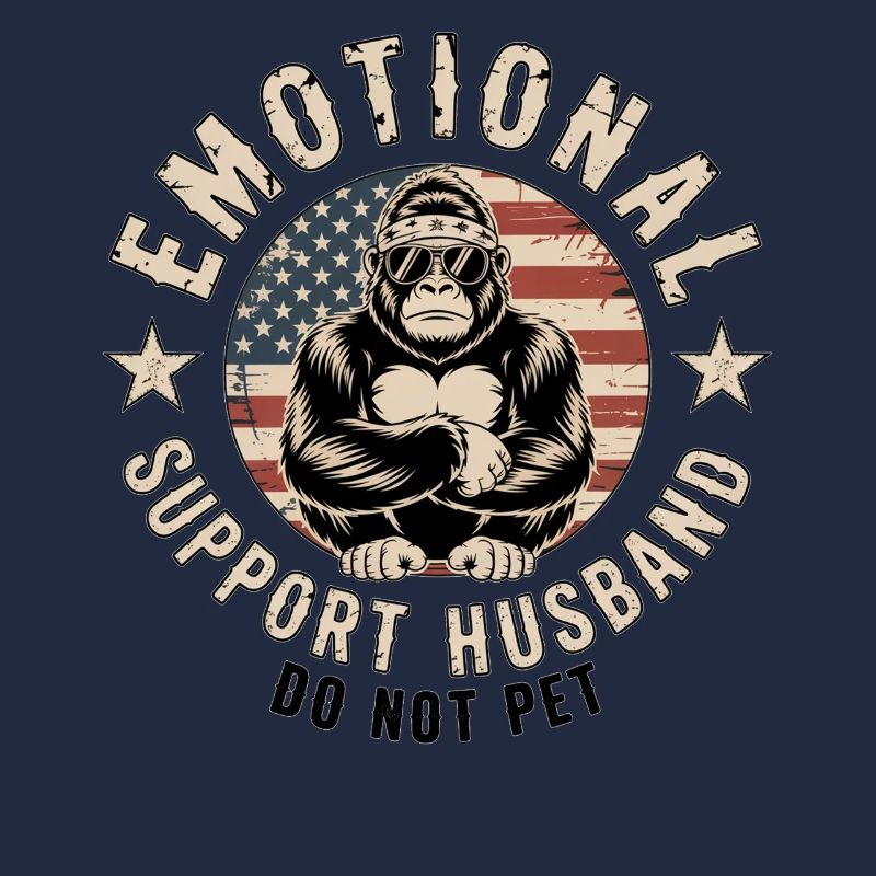 Emotional Support Husband Monkey