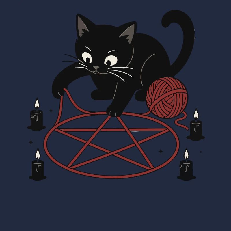 Cat in Pentagram