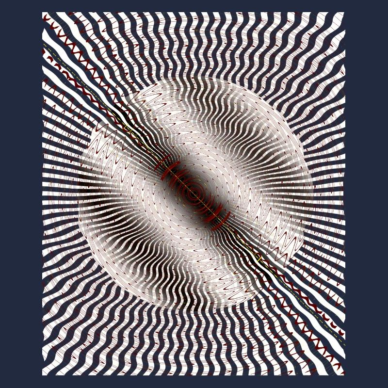 Kreiswirbel Illusionsmuster