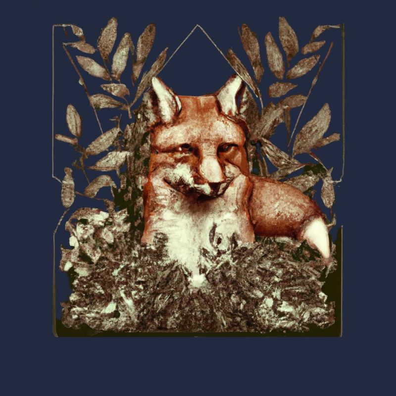Cottagecore Fox Vintage