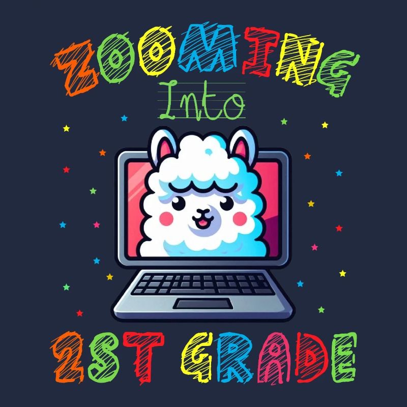 Rainbow Llama on Screen