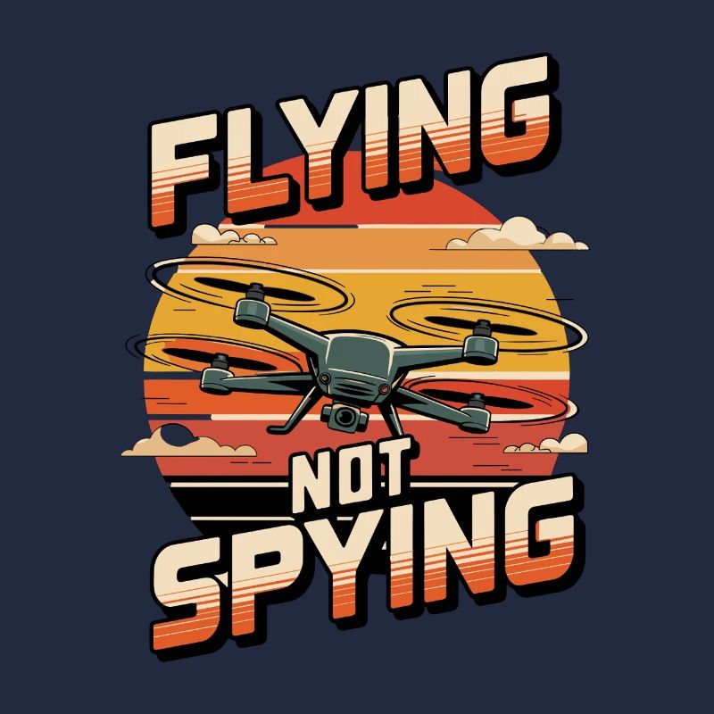 Drone volant, pas espionnant Sunset