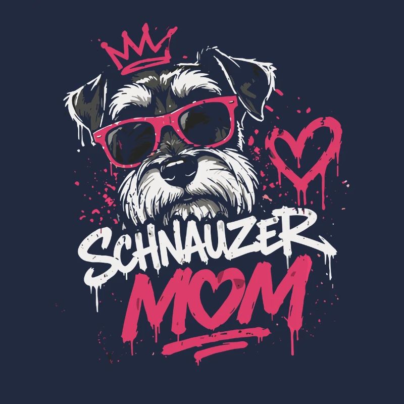 Graffiti du roi schnauzer