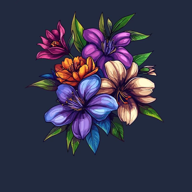 Tropical Flower Bouquet – Colour Explosion