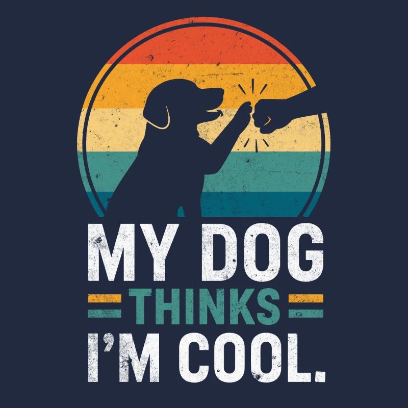 Mon chien pense que je suis cool