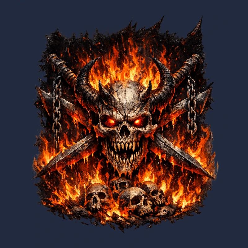 Hellfire Skull Crown