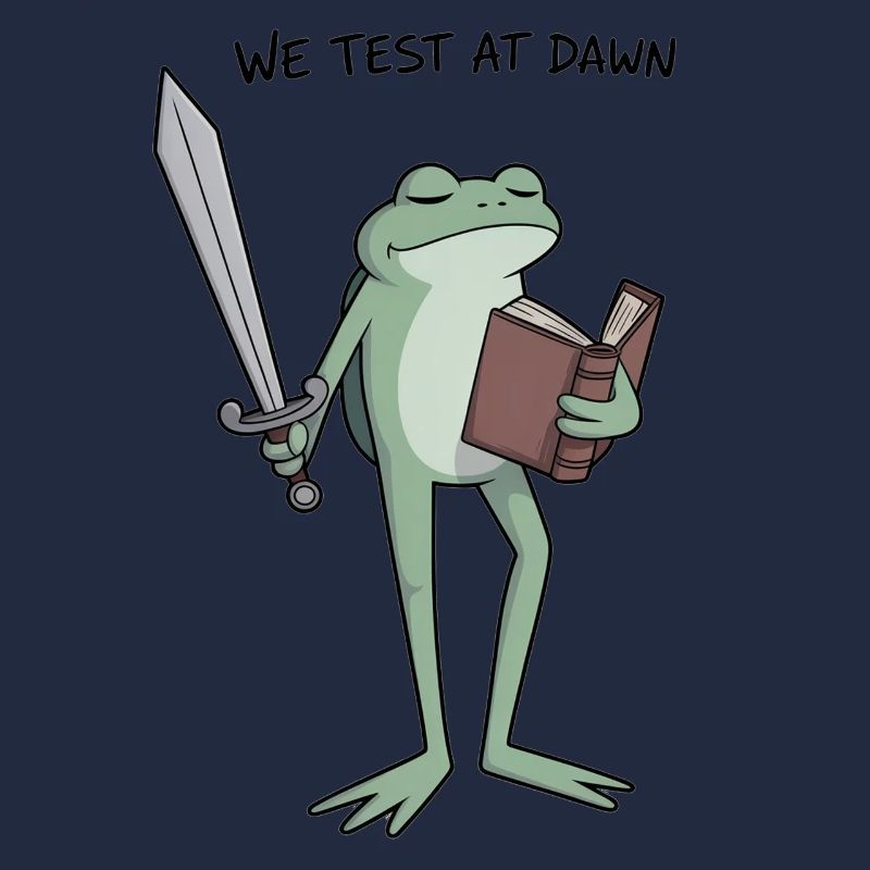 Dawn Ranger Frog: Sword and Tome
