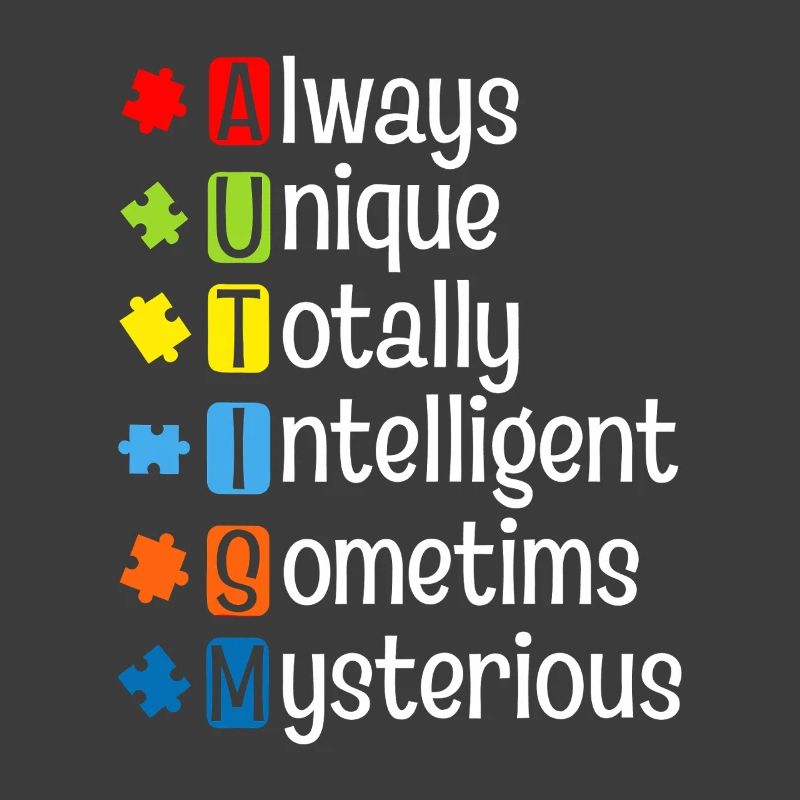 Autism Puzzle Pride: Unique Minds