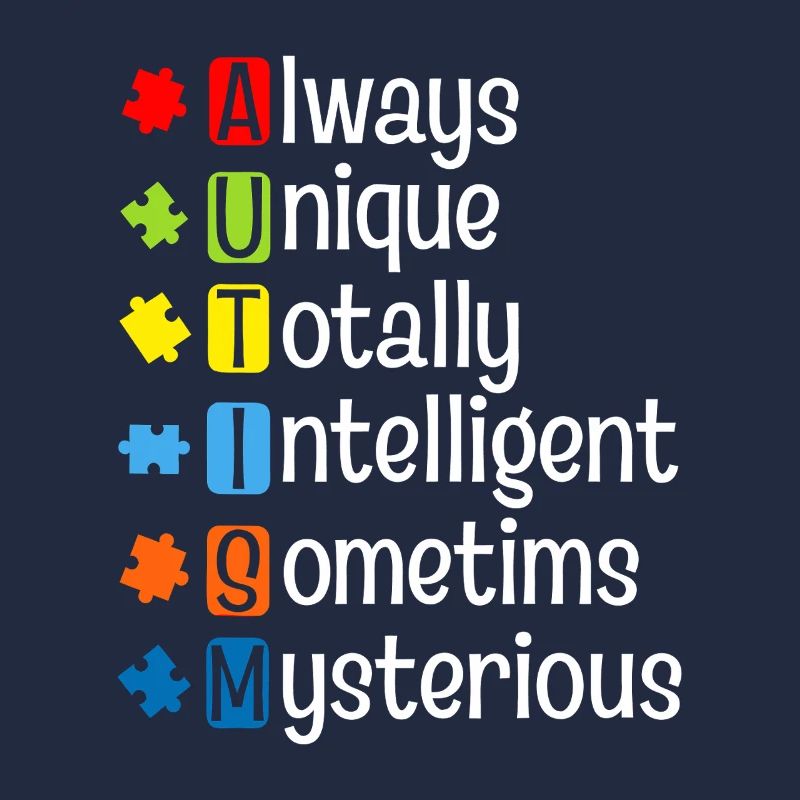 Autism Puzzle Pride: Unique Minds