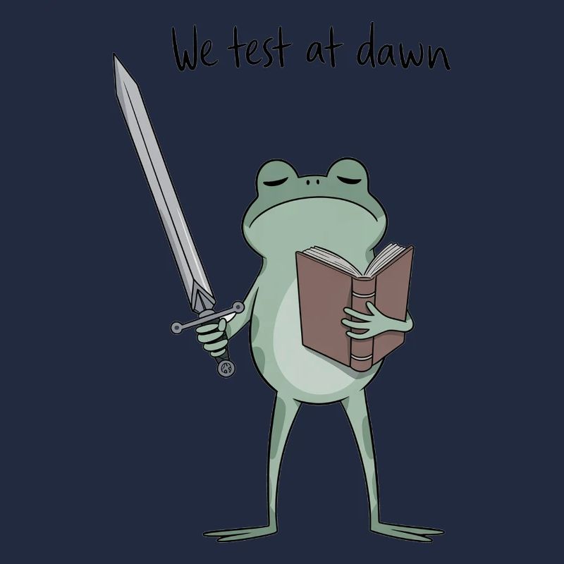 Dawnbound Frog Knight liest