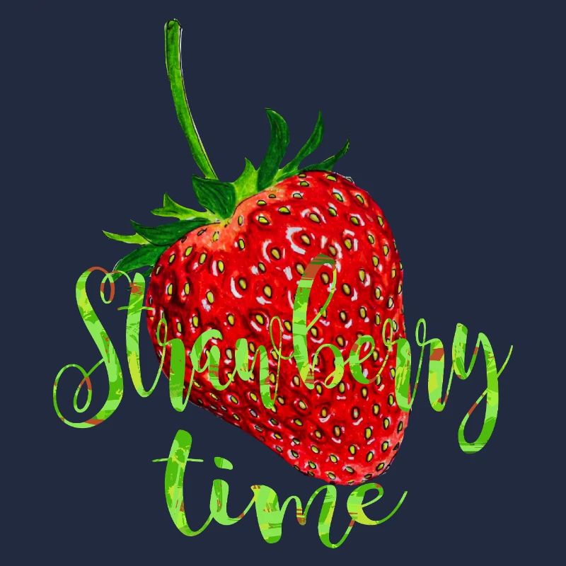 Fraise avec expression