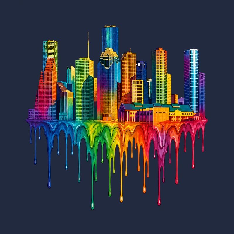 Houston, Texas – Dripping Paint