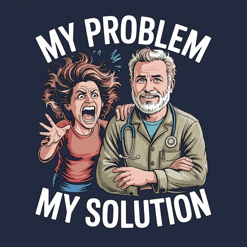 Wildlife Vet My Problem My Solution Pictogram Dad