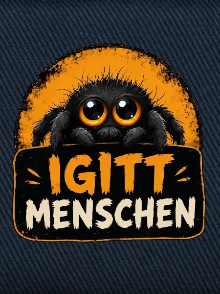 Witzige Igitt ! Menschen Spinne