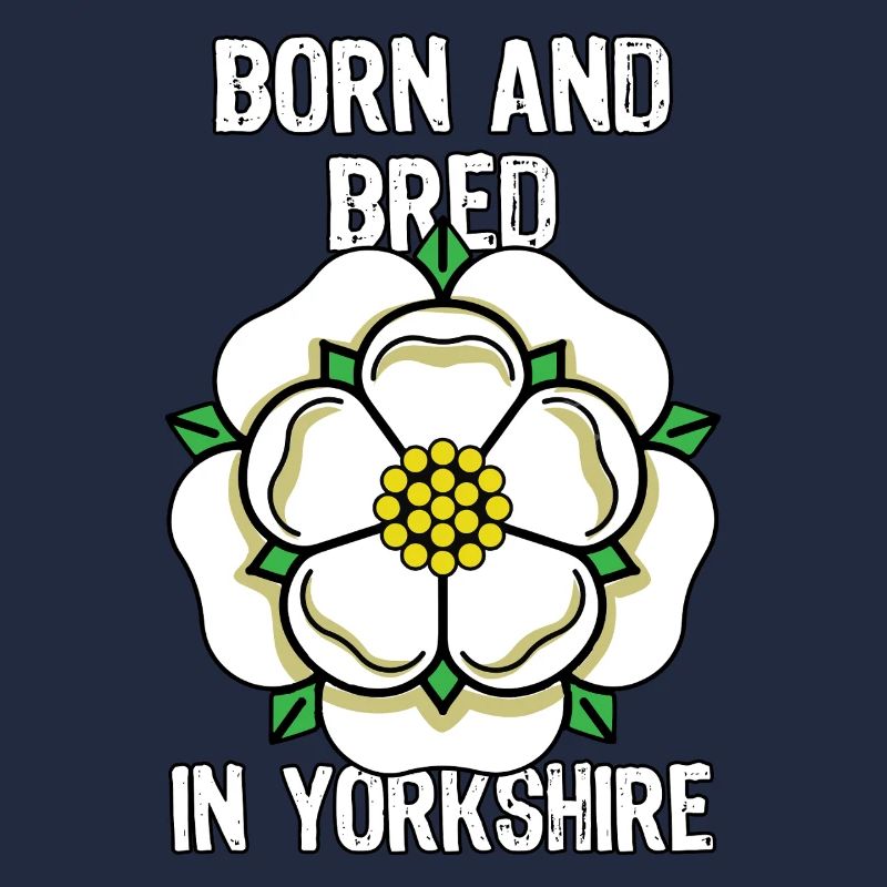 Dans le comté du Yorkshire, fière fleur du drapeau du Yorkshire