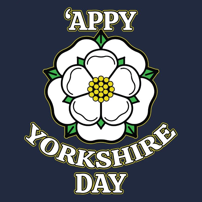 Frohen Yorkshire-Tag, White Rose County