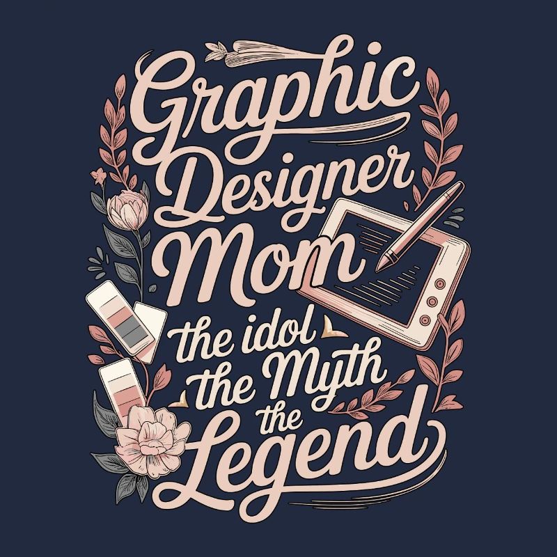 Graphic Designer Mom The Idol Creative Designer