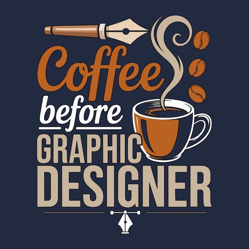 Graphiste Designer de logo de café Amant du café