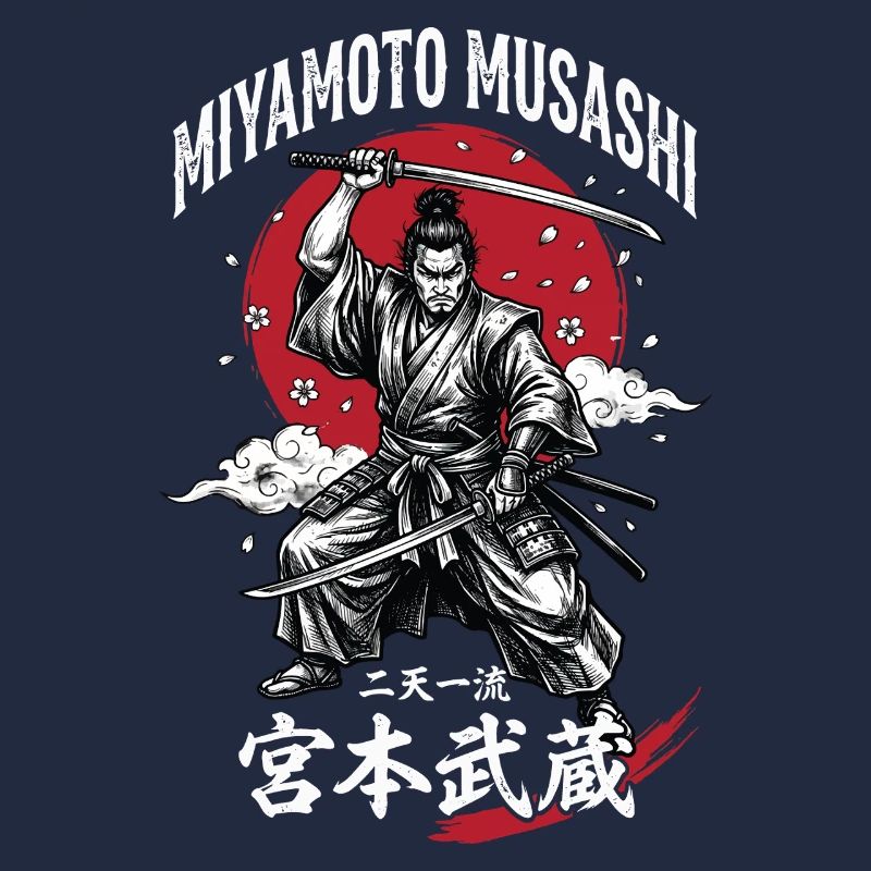Miyamoto Musashi Samurai Motiv