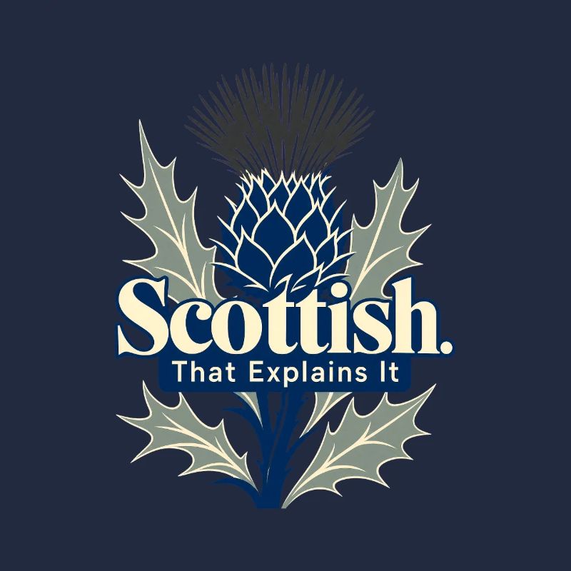 écossais qui explique ça drôle Drôle de la Pride écossaise Thistle