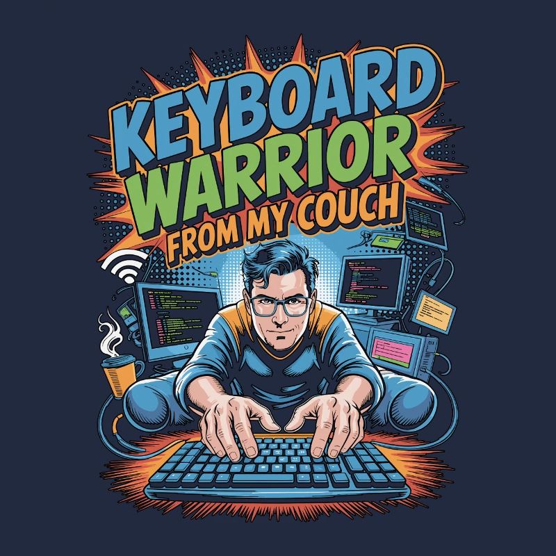 Remote Developer Keyboard Warrior Remote Coder