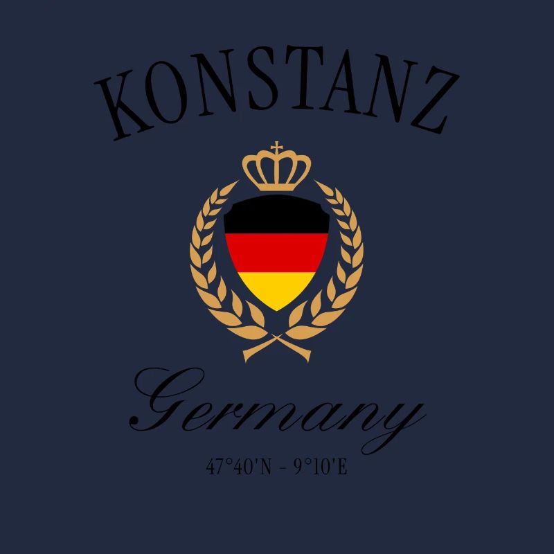 Konstanz Deutschland Wappen Krone – Bodensee Reise