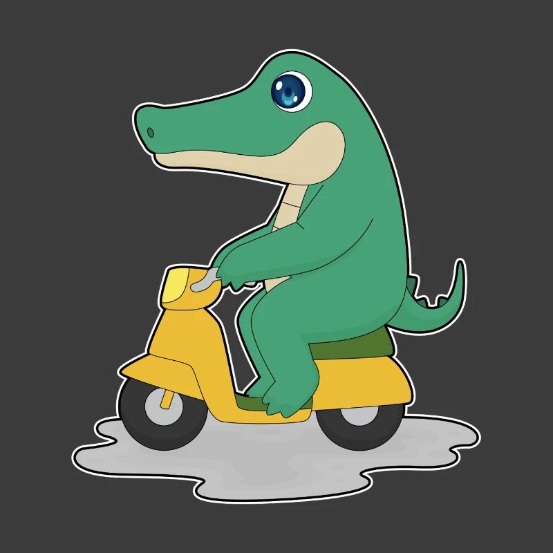 Krokodil Motorroller