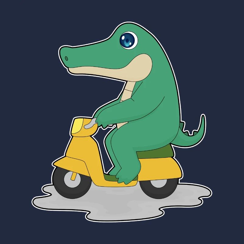 Krokodil Motorroller