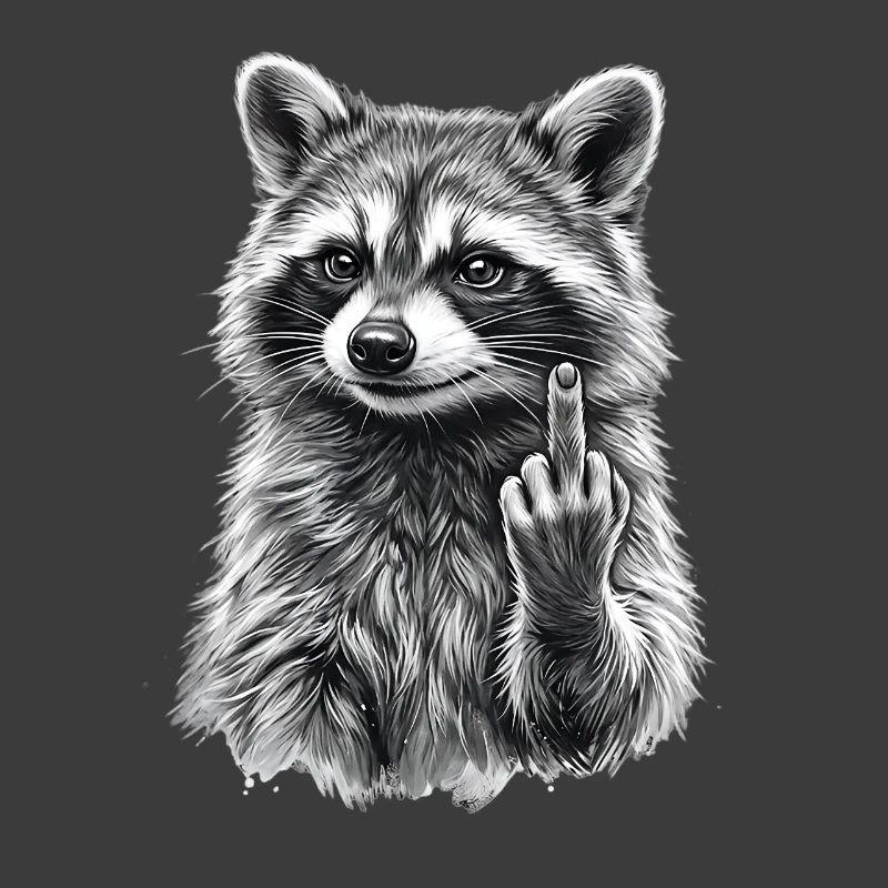 Grumpy Raccoon