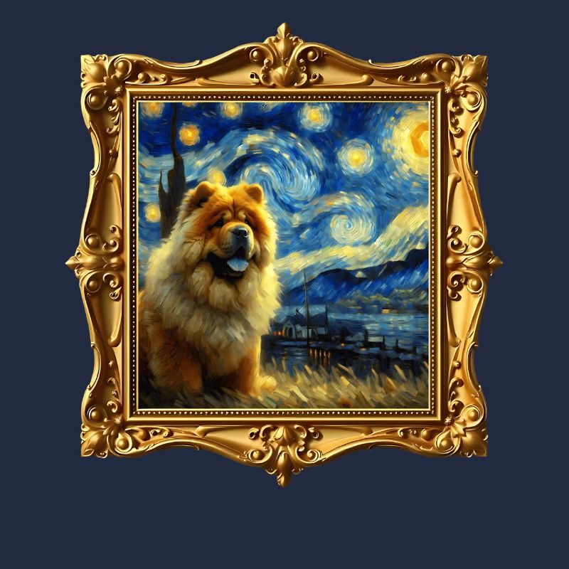 Chowchow Starry Night