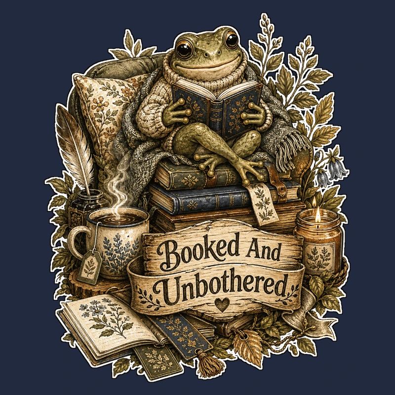 Grenouille réservée et indifférente