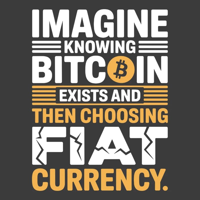 Bitcoin Imagine Knowing Bitcoin Exists Krypto BTC