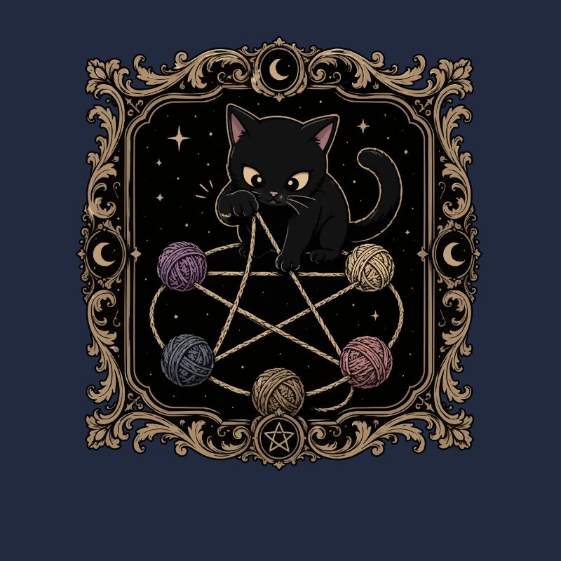 Sortilège Pentagramme du Chat Noir
