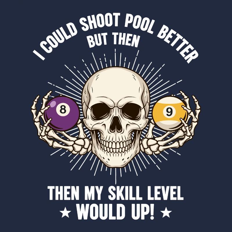 Billiard-Schädel-Billard-Billard-Tisch