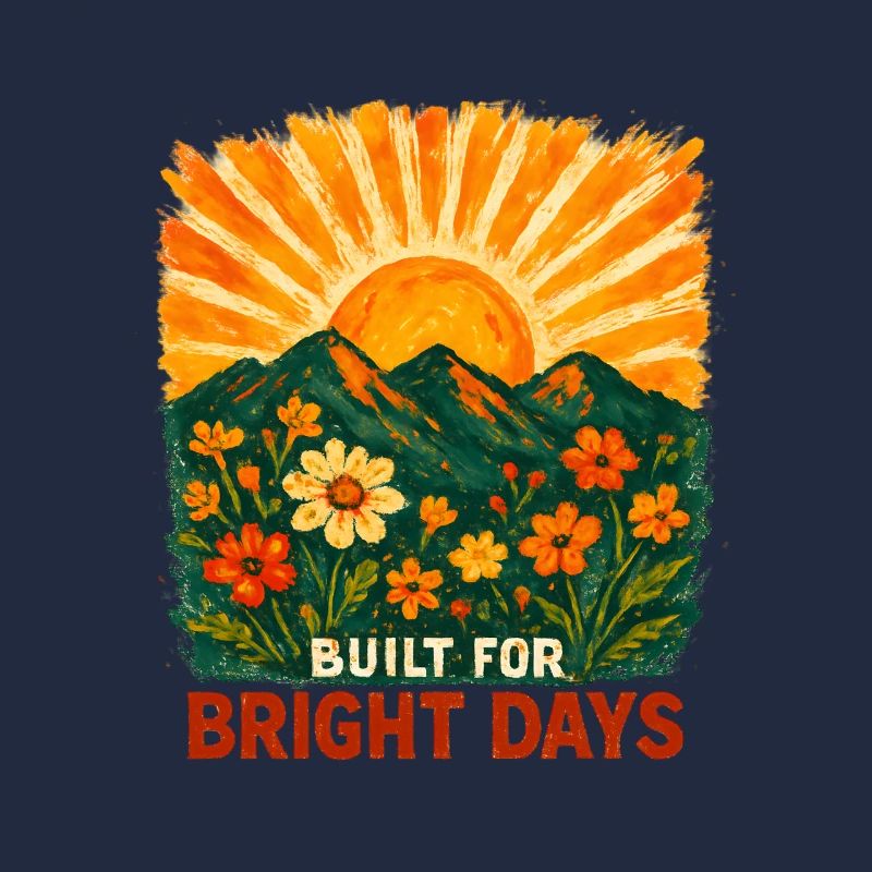 Sonnenaufgangs Blumenlandschaft