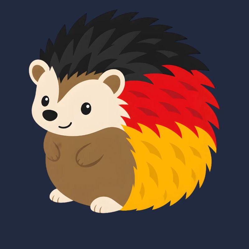 Rainbow Hedgehog Design