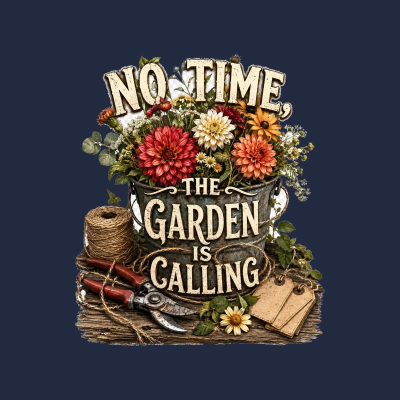 Garten Ruft Gärtner Spruch Gartenarbeit Pflanzen