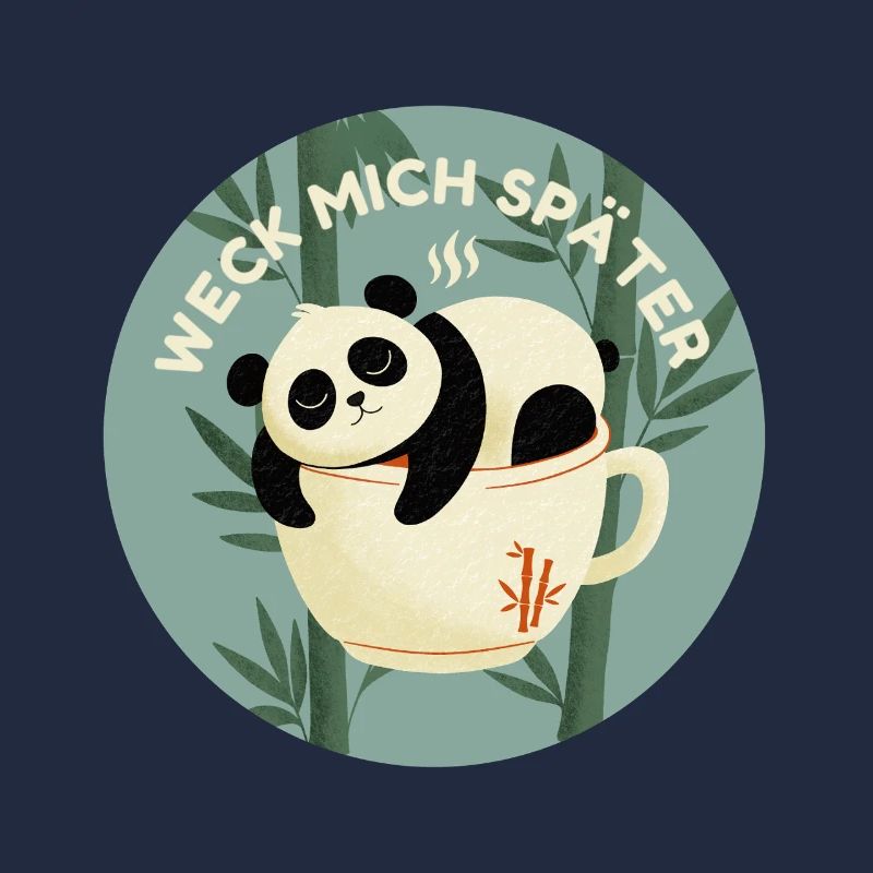 Verträumter Panda