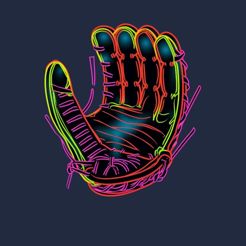 Baseball Glove Synthwave