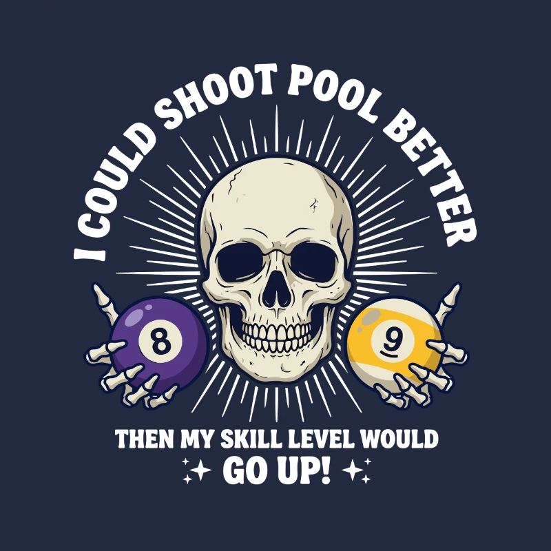 Billiard-Schädel-Billard-Billard-Tisch