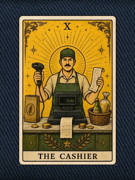 Kassierer | Kasse Beruf Tarot