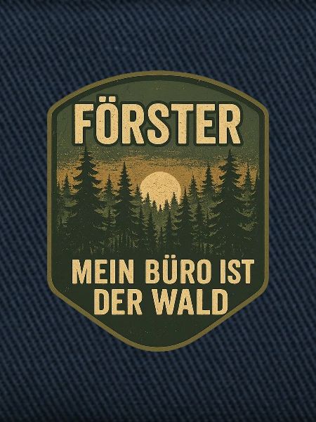 Förster Büro Wald Schild
